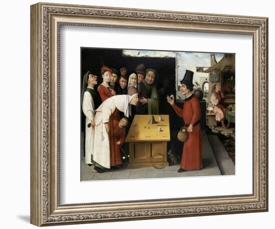 The Charlatan-Hieronymus Bosch-Framed Giclee Print