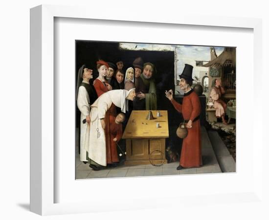 The Charlatan-Hieronymus Bosch-Framed Giclee Print