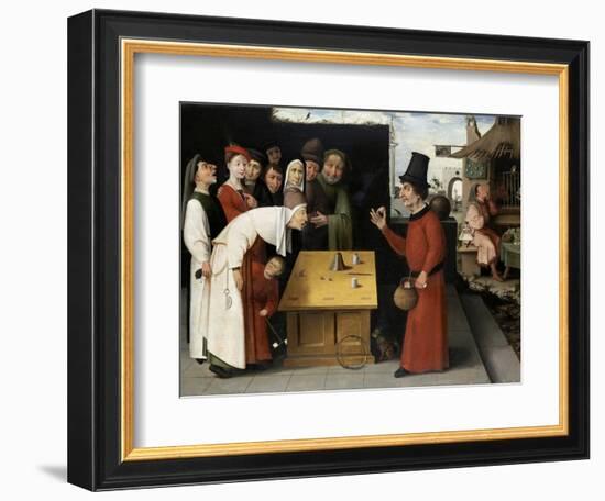 The Charlatan-Hieronymus Bosch-Framed Giclee Print