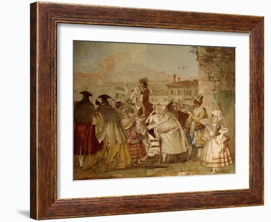 The Charlatan-Giandomenico Tiepolo-Framed Giclee Print