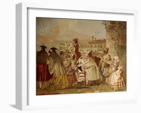 The Charlatan-Giandomenico Tiepolo-Framed Giclee Print