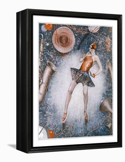 The Charleston is Generally a Very Revealing Dance-Anne Anderson-Framed Premier Image Canvas