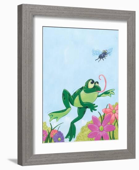 The Chase - Humpty Dumpty-null-Framed Giclee Print