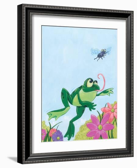 The Chase - Humpty Dumpty-null-Framed Giclee Print