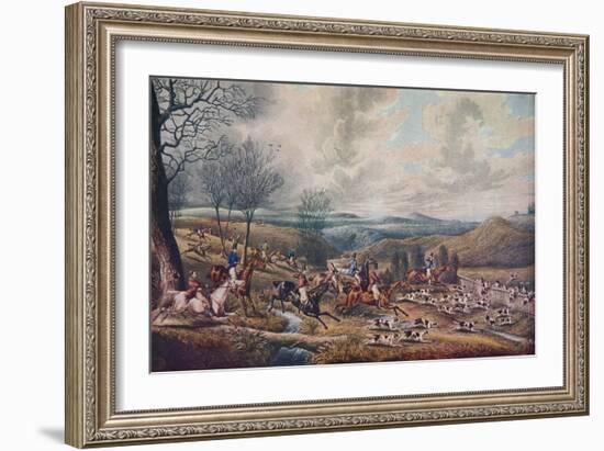 'The Chase of the Roebuck', 1834.-Henry Thomas Alken-Framed Giclee Print