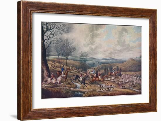 'The Chase of the Roebuck', 1834.-Henry Thomas Alken-Framed Giclee Print