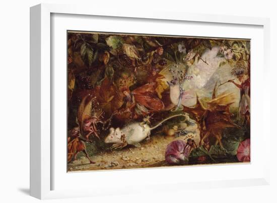 The Chase of the White Mouse-John Anster Fitzgerald-Framed Giclee Print