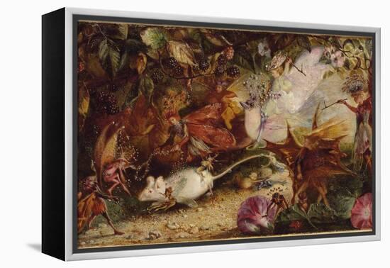 The Chase of the White Mouse-John Anster Fitzgerald-Framed Premier Image Canvas