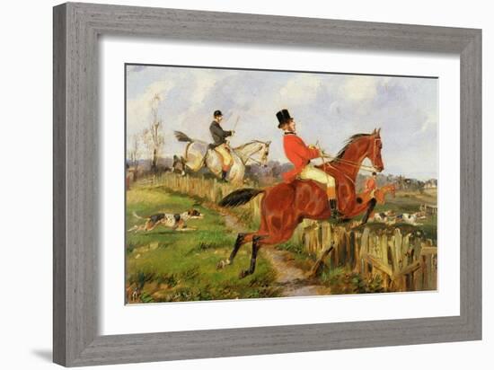 The Chase-Henry Thomas Alken-Framed Giclee Print