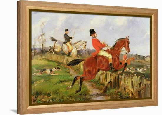 The Chase-Henry Thomas Alken-Framed Premier Image Canvas