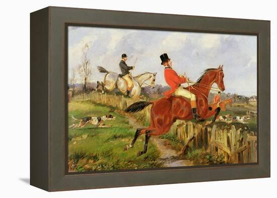 The Chase-Henry Thomas Alken-Framed Premier Image Canvas