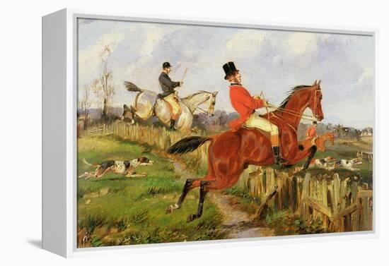 The Chase-Henry Thomas Alken-Framed Premier Image Canvas