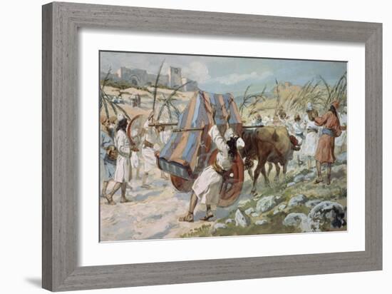 The Chastisement of Uzzah-James Jacques Joseph Tissot-Framed Giclee Print