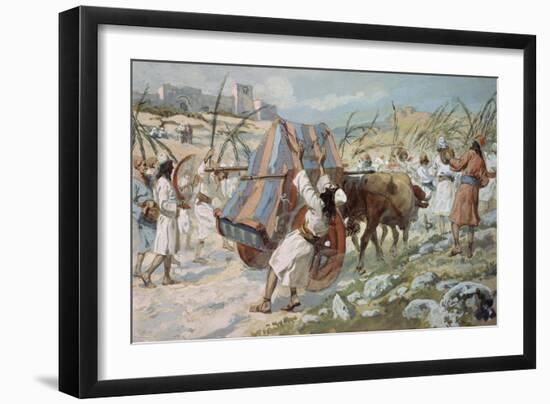 The Chastisement of Uzzah-James Jacques Joseph Tissot-Framed Giclee Print