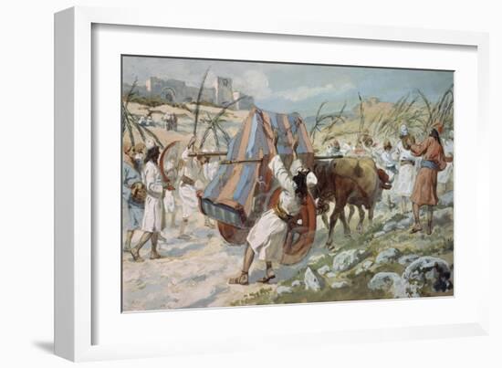 The Chastisement of Uzzah-James Jacques Joseph Tissot-Framed Giclee Print