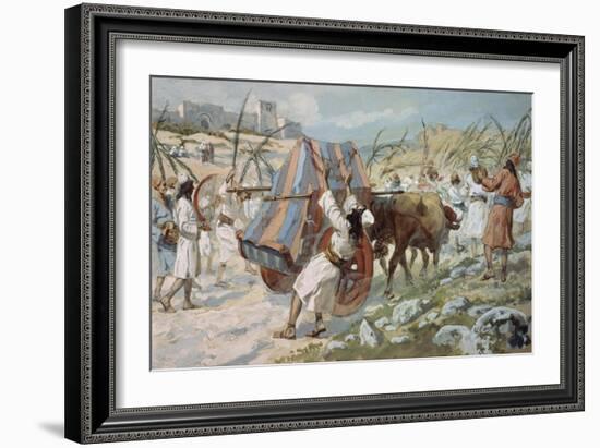 The Chastisement of Uzzah-James Jacques Joseph Tissot-Framed Giclee Print