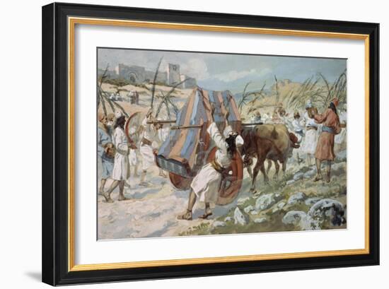 The Chastisement of Uzzah-James Jacques Joseph Tissot-Framed Giclee Print