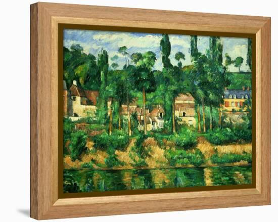 The Chateau at Medan, 1879-1881-Paul C?zanne-Framed Premier Image Canvas