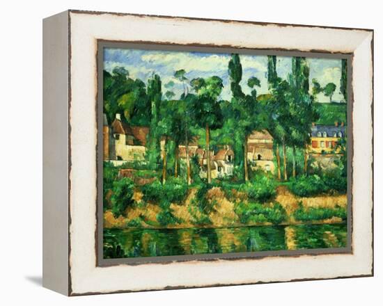 The Chateau at Medan, 1879-1881-Paul C?zanne-Framed Premier Image Canvas