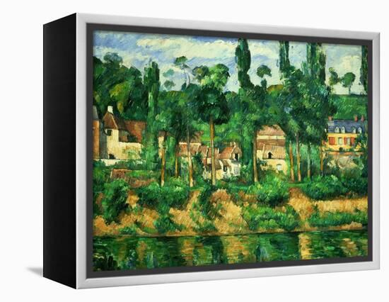 The Chateau at Medan, 1879-1881-Paul C?zanne-Framed Premier Image Canvas
