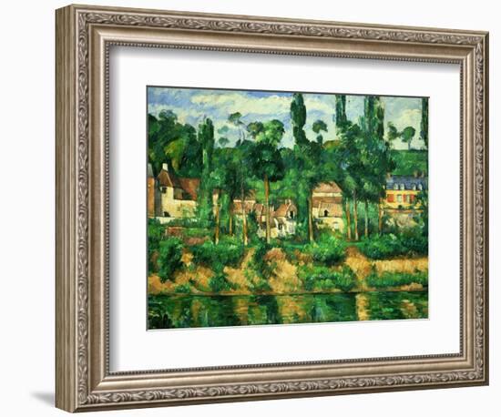 The Chateau at Medan, 1879-1881-Paul C?zanne-Framed Giclee Print