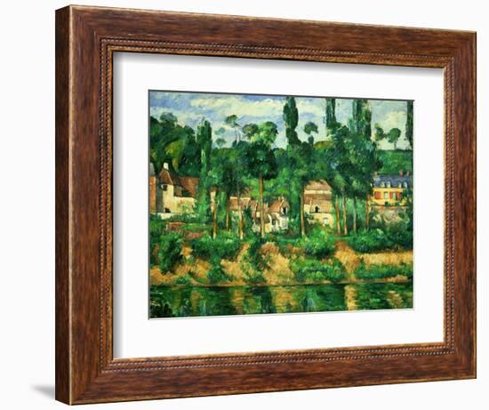 The Chateau at Medan, 1879-1881-Paul C?zanne-Framed Giclee Print