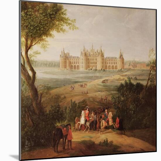 The Chateau de Chambord, 1722-Pierre-Denis Martin-Mounted Giclee Print