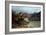 The Chateau de Chillon, 1875-Gustave Courbet-Framed Giclee Print