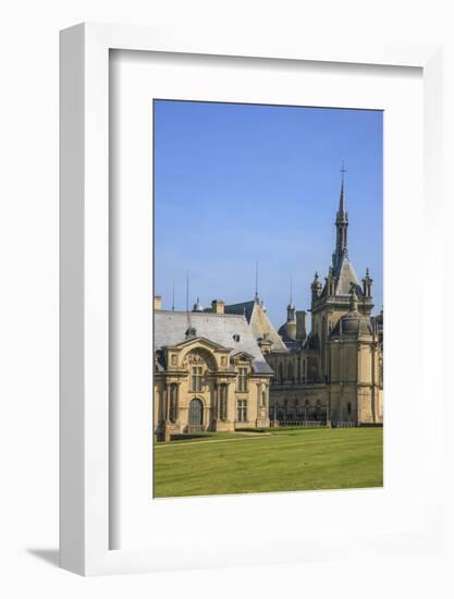 The Chateau of Chantilly, the Petit Chateau, and the Grand Chateau-Mallorie Ostrowitz-Framed Photographic Print