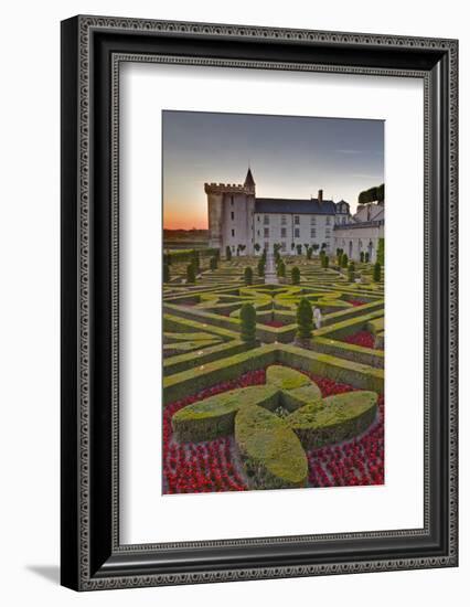 The Chateau of Villandry at Sunset-Julian Elliott-Framed Photographic Print