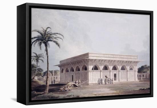 The Chaunsath Khamba Nizamuddin, Delhi-Thomas & William Daniell-Framed Premier Image Canvas