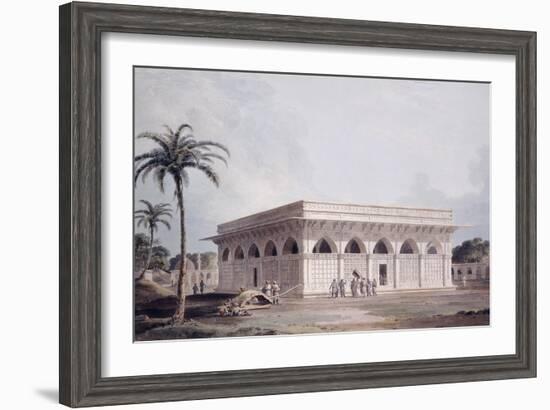 The Chaunsath Khamba Nizamuddin, Delhi-Thomas & William Daniell-Framed Giclee Print