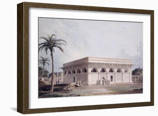 The Chaunsath Khamba Nizamuddin, Delhi-Thomas & William Daniell-Framed Giclee Print