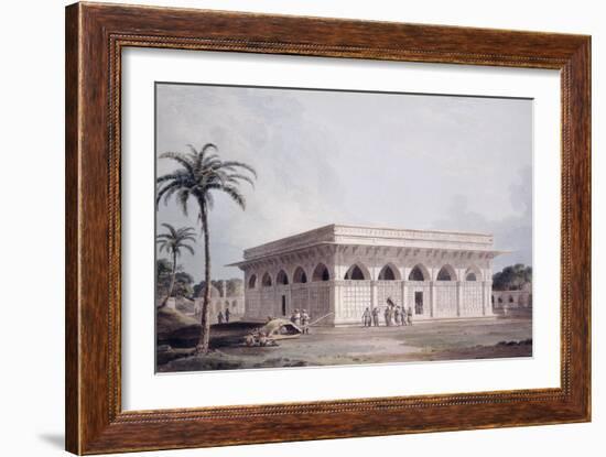 The Chaunsath Khamba Nizamuddin, Delhi-Thomas & William Daniell-Framed Giclee Print