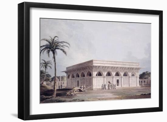 The Chaunsath Khamba Nizamuddin, Delhi-Thomas & William Daniell-Framed Giclee Print