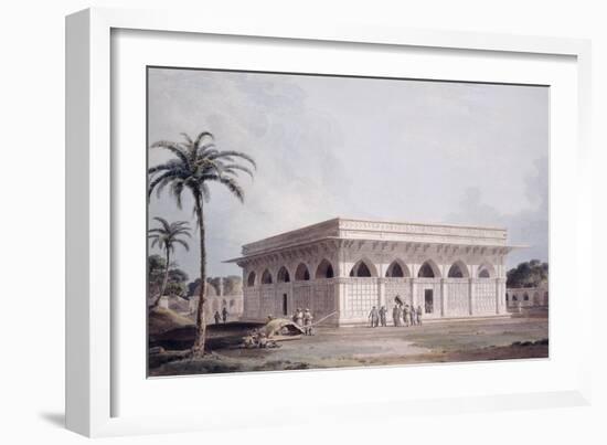 The Chaunsath Khamba Nizamuddin, Delhi-Thomas & William Daniell-Framed Giclee Print