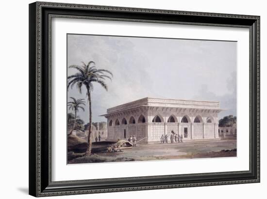 The Chaunsath Khamba Nizamuddin, Delhi-Thomas & William Daniell-Framed Giclee Print