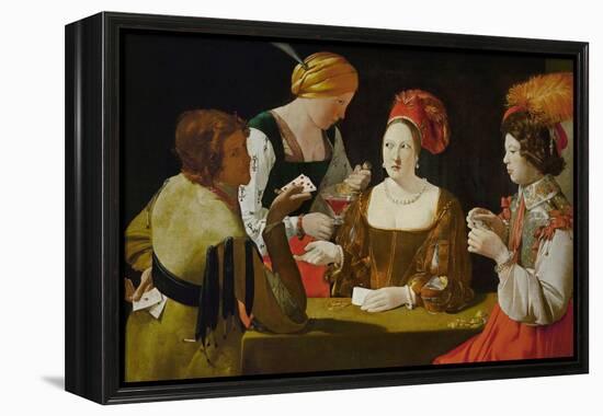 The Cheat-Georges de La Tour-Framed Premier Image Canvas