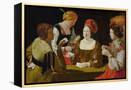 The Cheat-Georges de La Tour-Framed Premier Image Canvas