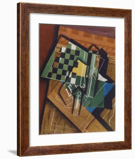 The Checkerboard-Juan Gris-Framed Collectable Print