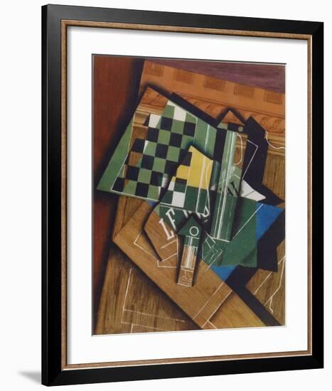 The Checkerboard-Juan Gris-Framed Collectable Print