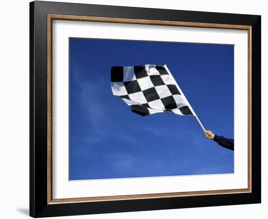 The Checkered Flag-null-Framed Photographic Print