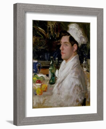 The Chef-Francis Campbell Boileau Cadell-Framed Giclee Print