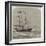 The Cherbourg Fetes, the Royal Yacht Passing the Needles-Richard Principal Leitch-Framed Giclee Print