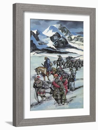 The Cherokee-Ron Embleton-Framed Giclee Print