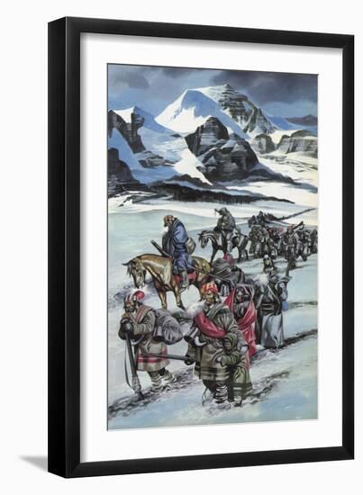 The Cherokee-Ron Embleton-Framed Giclee Print