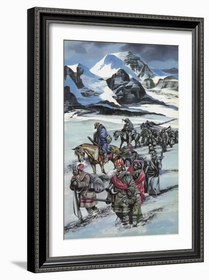 The Cherokee-Ron Embleton-Framed Giclee Print