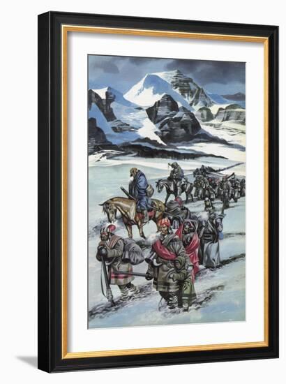 The Cherokee-Ron Embleton-Framed Giclee Print