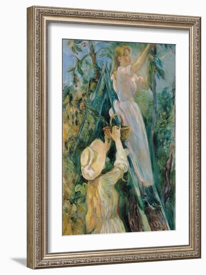 The Cherry Picker-Berthe Morisot-Framed Giclee Print