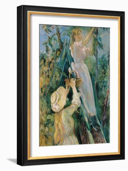 The Cherry Picker-Berthe Morisot-Framed Giclee Print